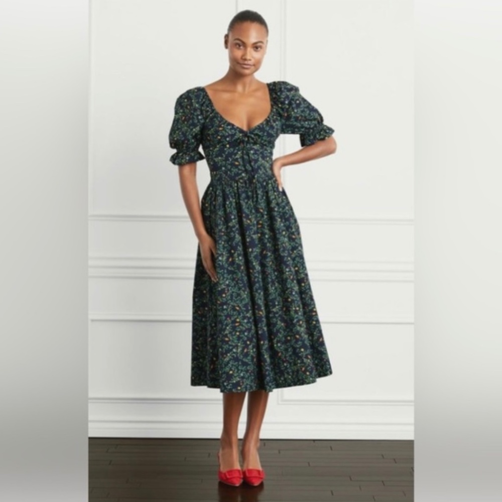 Orpheus Nap Dress in midnight